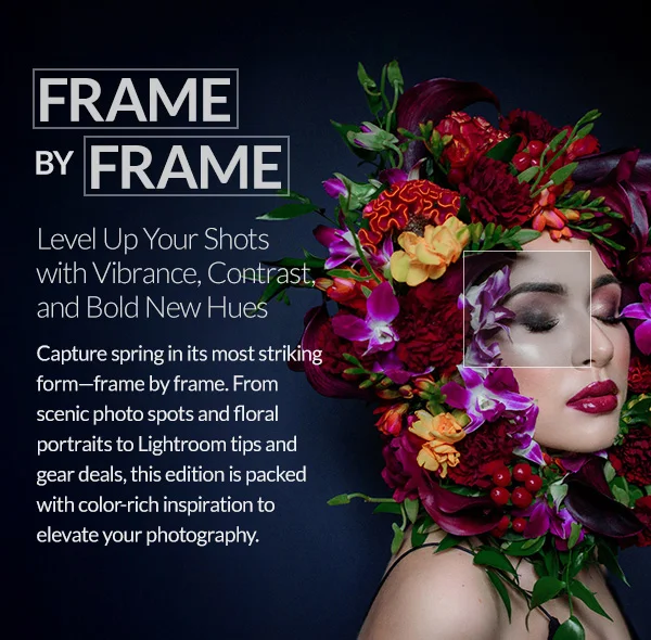 FRAME BY FRAME |  Level Up Your Shots with Vibrance, Contrast, and Bold New Hues   | Learn More
