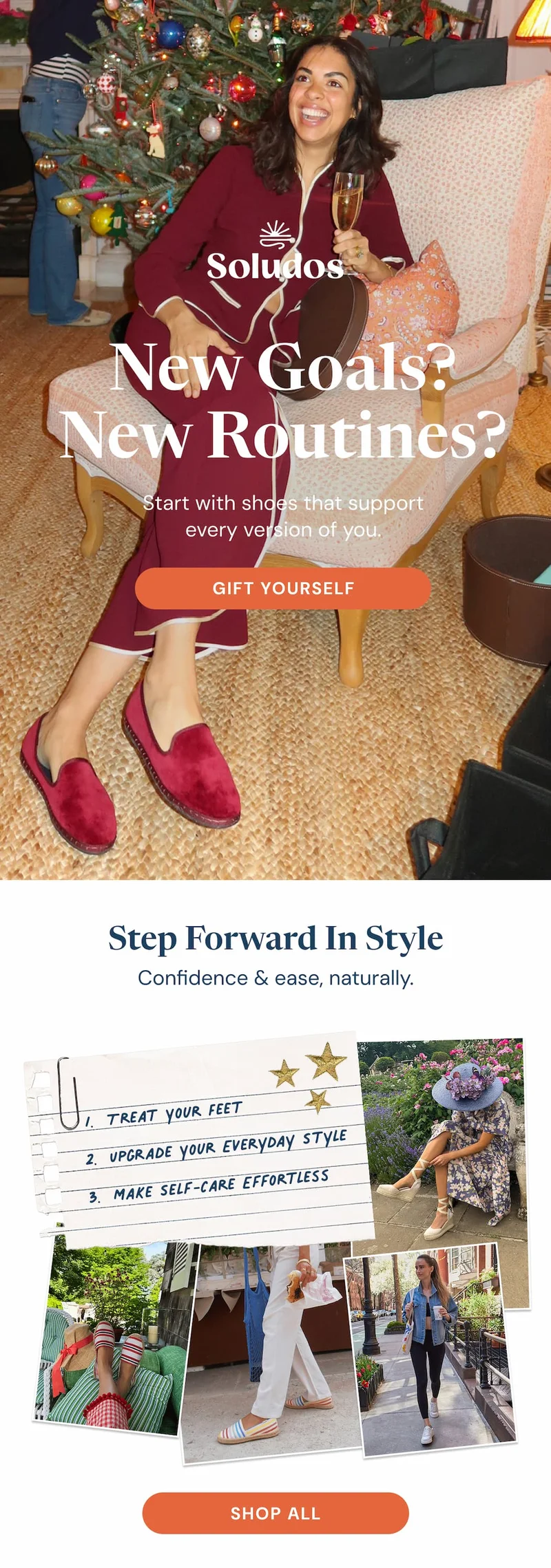 New goals? New routines? Start with shoes that support every version of you.