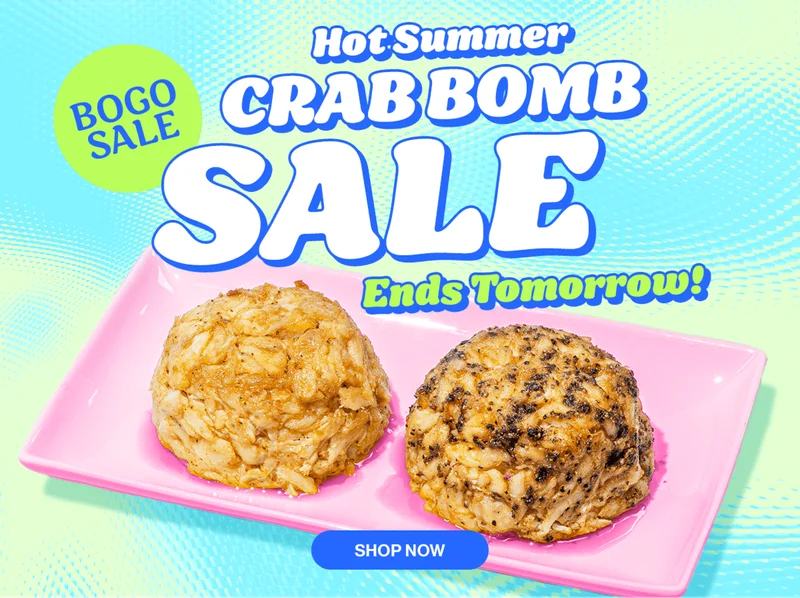 Jerry's Crab Bomb Sale Ends Tomorrow