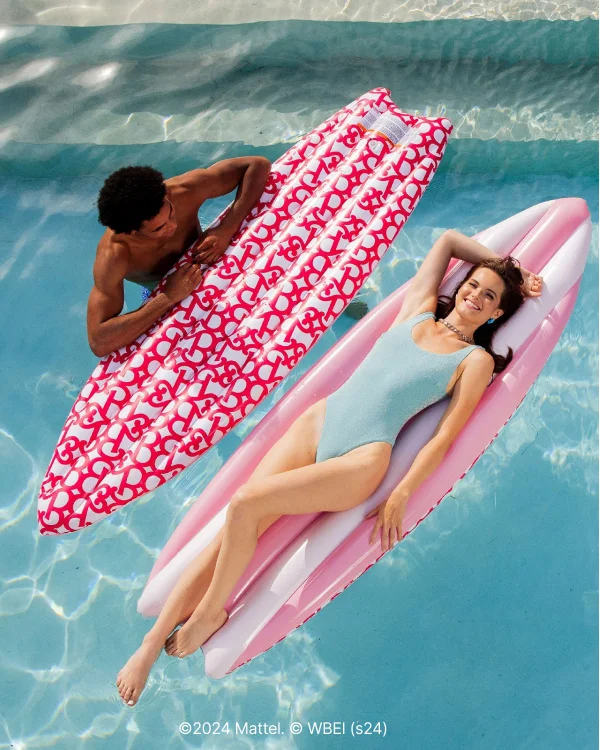 Barbie™ The Movie x FUNBOY Inflatable Surfboard Pool float