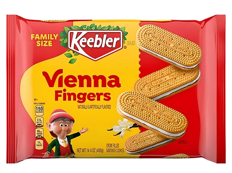 Image of Keebler Vienna Fingers - Crispy Vanilla Sandwich Cookies FAMILY SIZE!