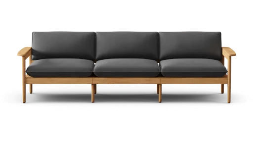 Dunes Teak 3-Piece Sofa