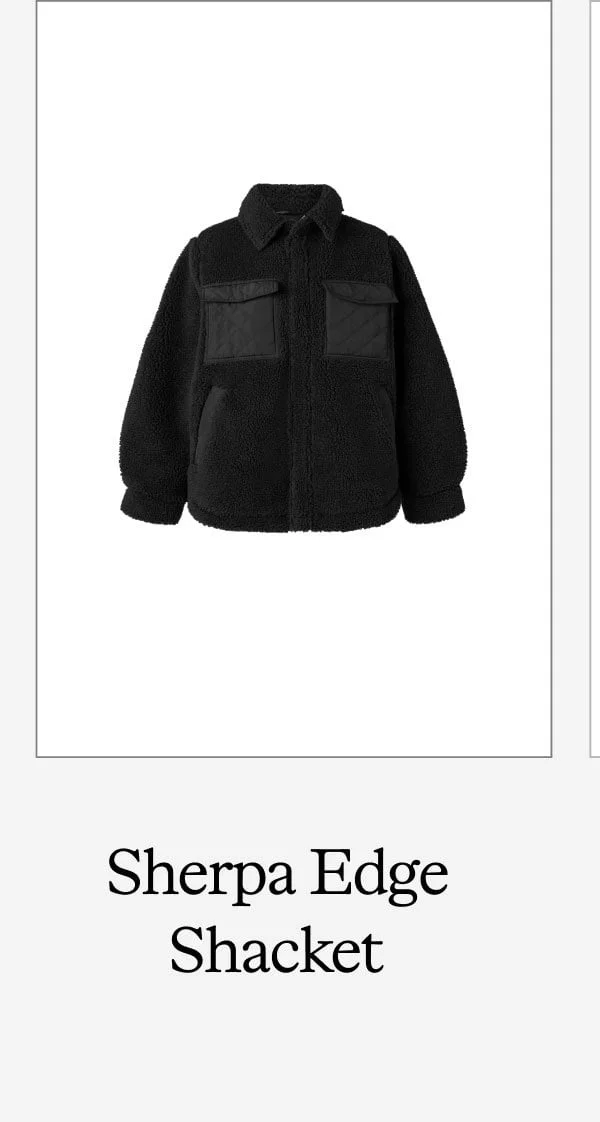 Sherpa Edge Shacket