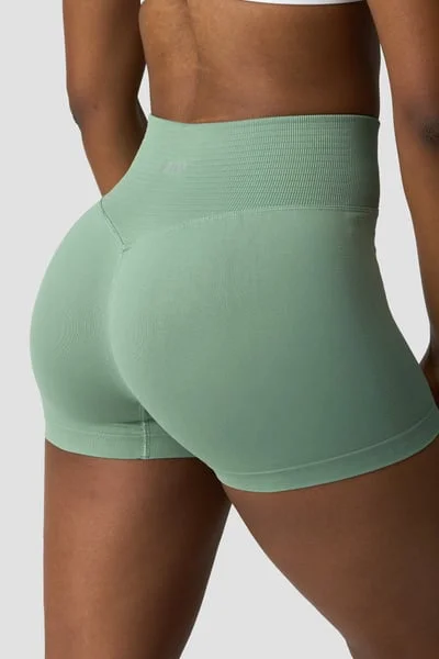 Image of Define Seamless V-Shape Shorts Light Moss