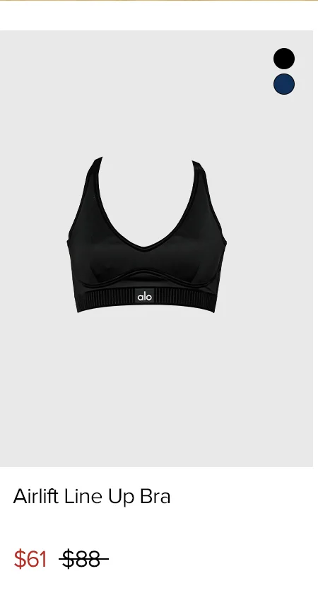 Airlift Line Up Bra