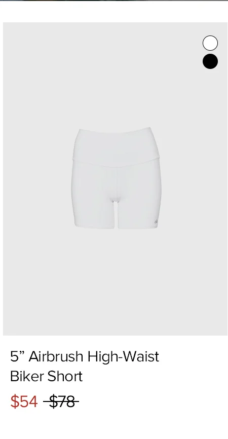 Airbrush High-Waist 5 Inch Biker Short