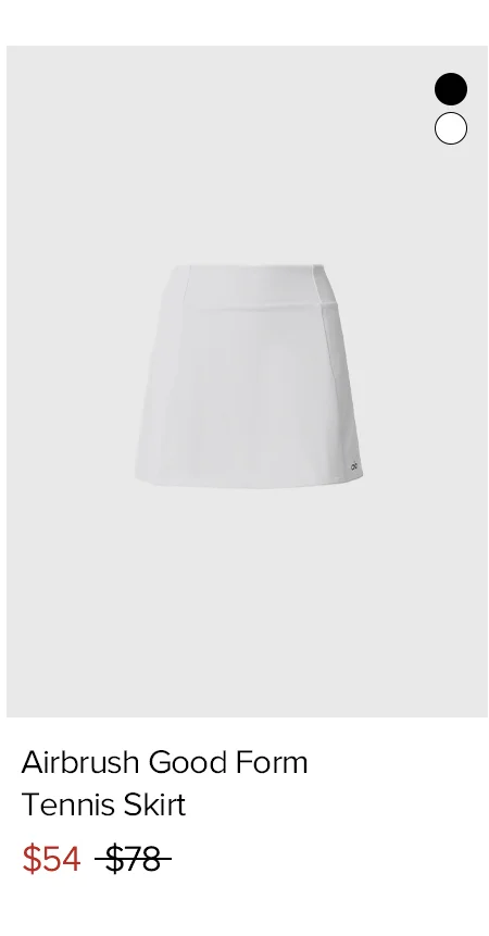 Airbursg Good Form Tennis Skirt
