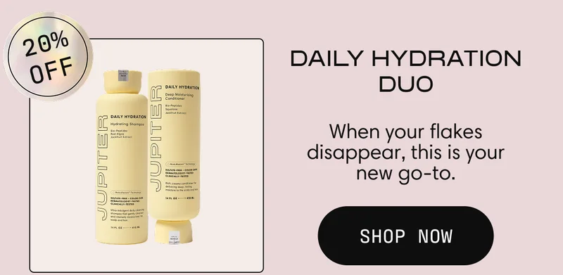 20% off | DAILY HYDRATION DUO  When your flakes disappear, this is your new go-to.  |Shop Now