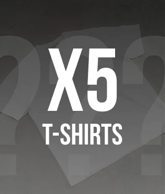 Men's Mystery Tees (5-Pack)