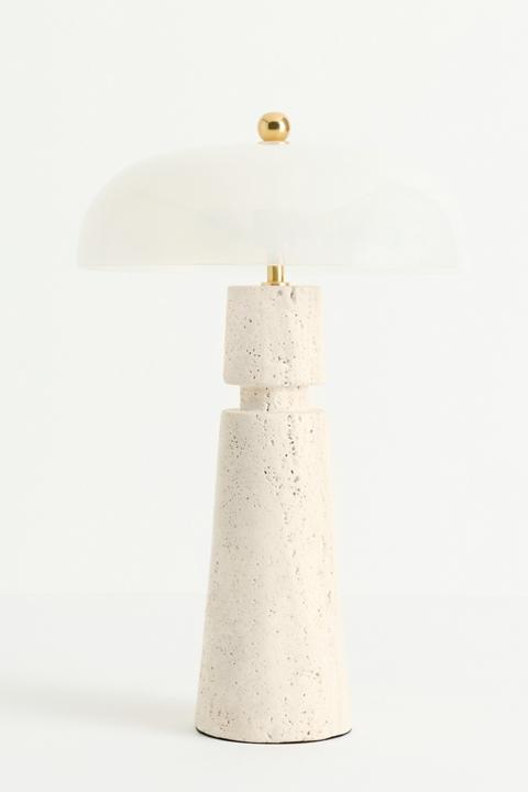 Maribel Travertine Table Lamp