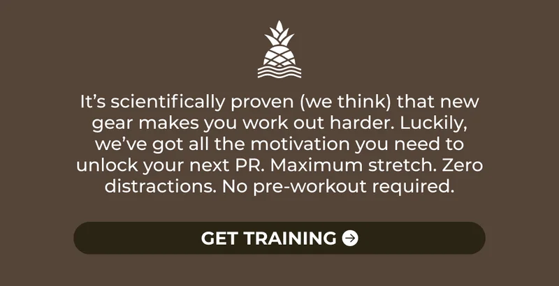 It’s scientifically proven (we think) that new gear makes you work out harder. Luckily, we’ve got all the motivation you need to unlock your next PR. Maximum stretch. Zero distractions. No pre-workout required.