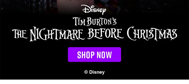 Disney Tim Burton's The Nightmare Before Christmas Shop Now