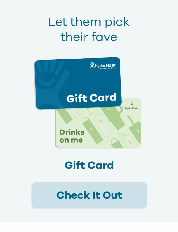 Let them pick their fave. Gift Card | Check It Out