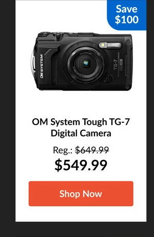 OM System Tough TG-7 Digital Camera