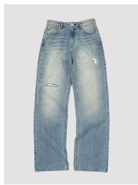 Women's Lee x Ruohan Wang Regular Straight Distressed Jean