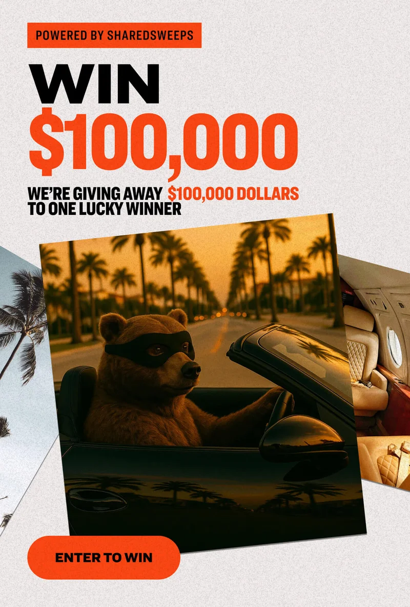 Powered by sharedsweeps win $100,000 We’re giving away&nbsp; $100,000 dollars to one lucky winner Enter to Win