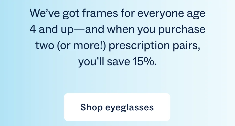 Shop eyeglasses Shop eyeglasses