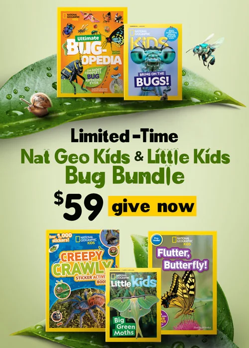 GIVE THE GIFT OF NATIONAL GEOGRAPHIC.