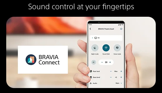 Sound control at your fingertips