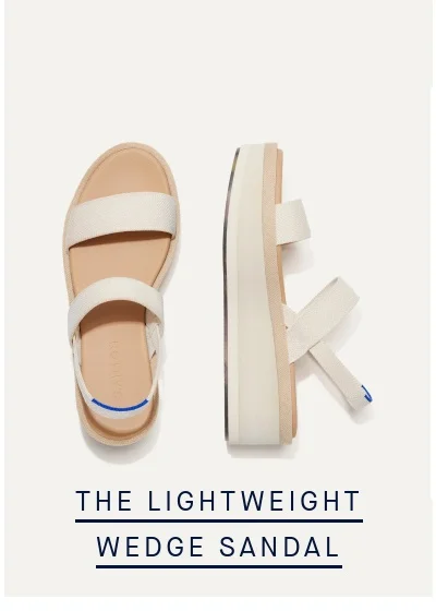 THE LIGHTWEIGHT WEDGE SANDAL