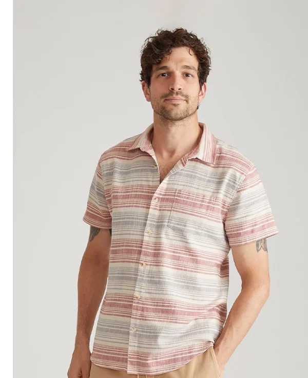 Stretch Selvage Short Sleeve