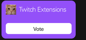 Twitch Extensions