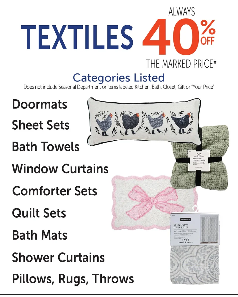 Home Decor - Textiles