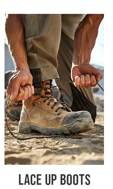 LACE UP BOOTS