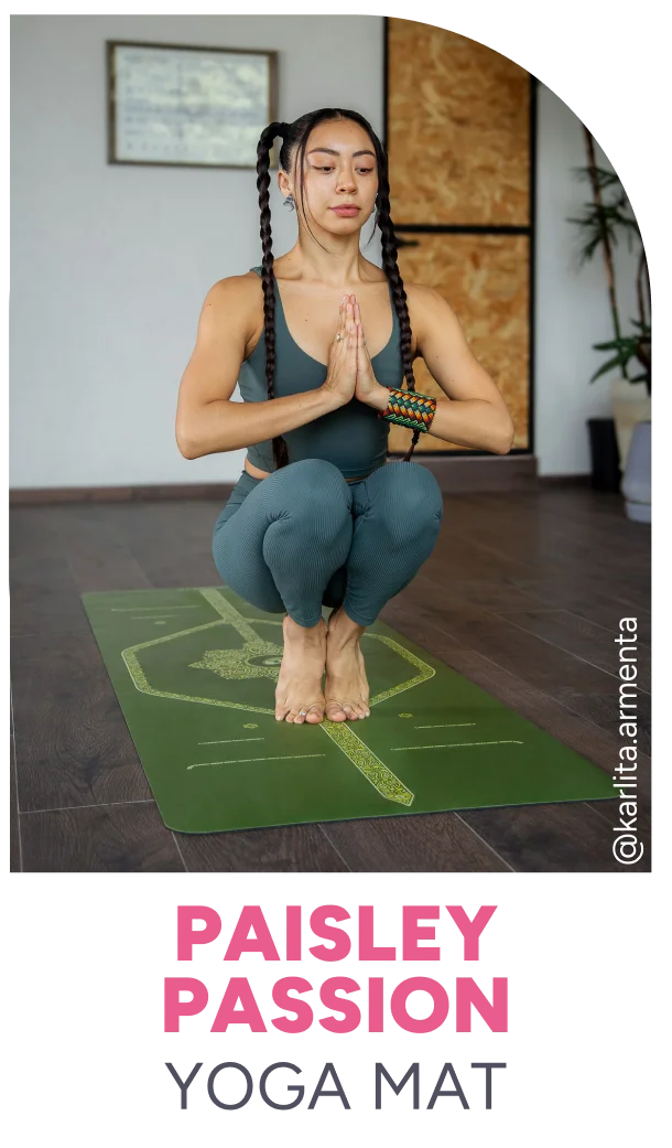 Paisley Passion Yoga Mat