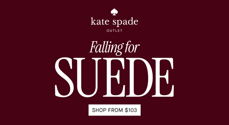 Falling for SUEDE. SHOP FROM $103