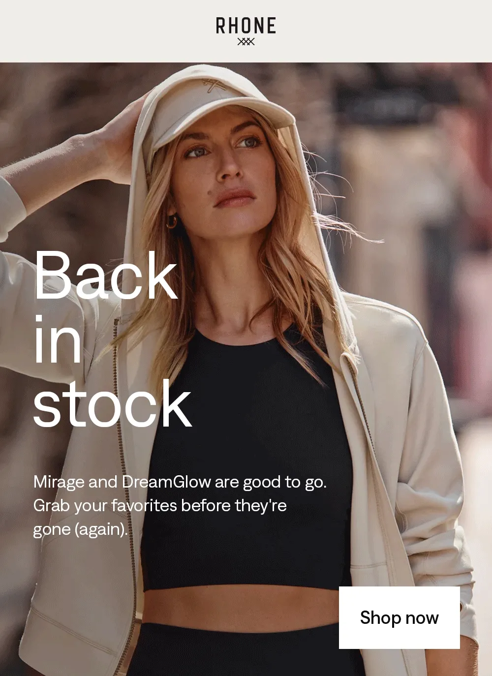 Back in stock