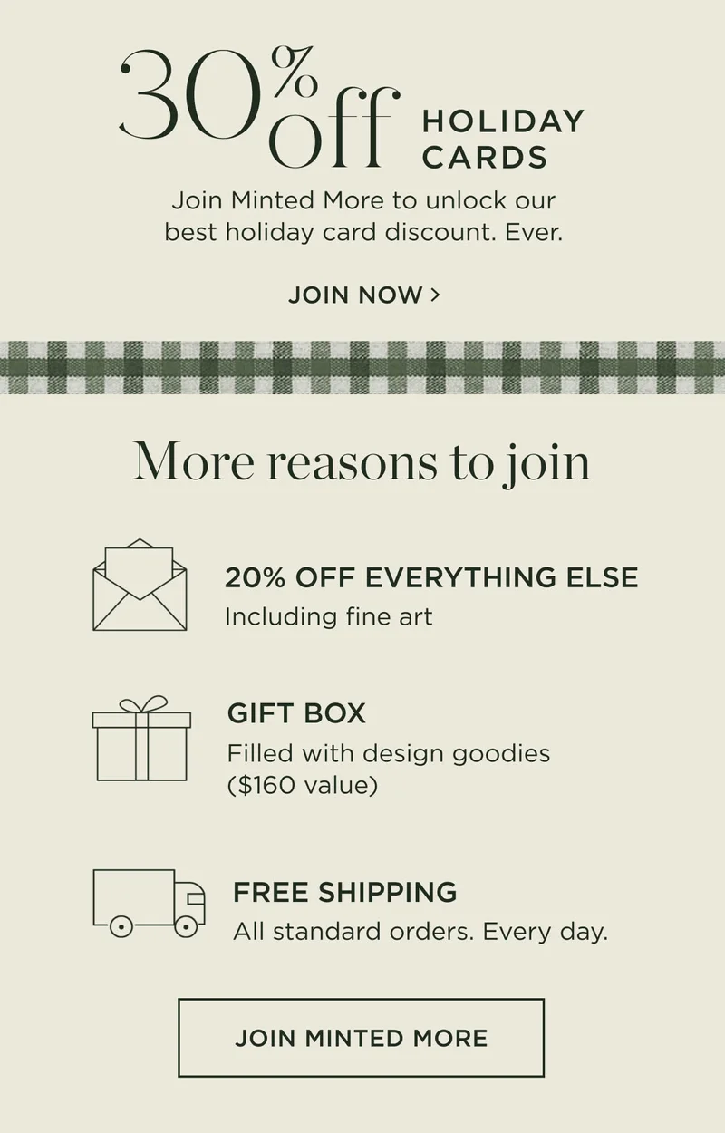 Join Minted More