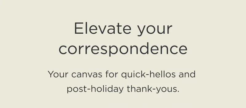 Elevate Your Correspondence