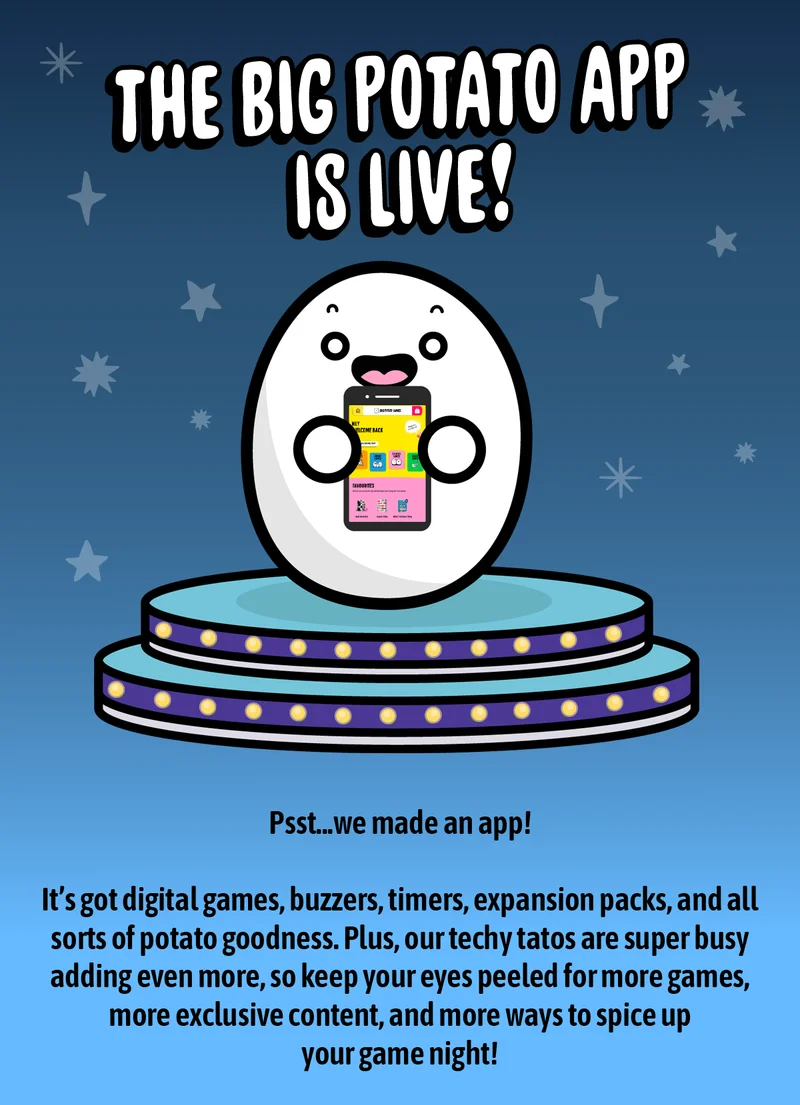 The Big Potato App is Live!
