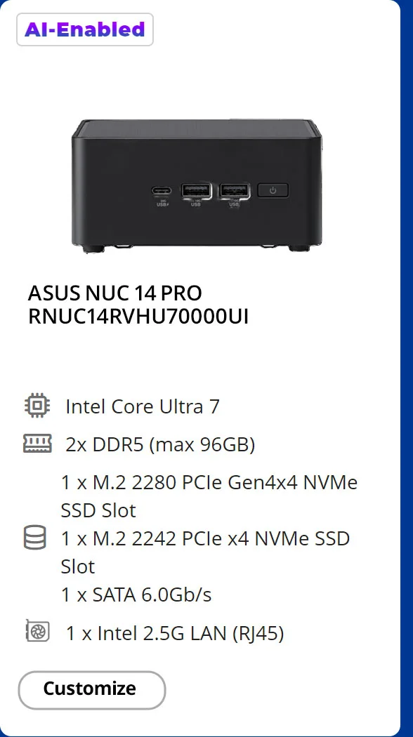 ASUS NUC 14 Pro
