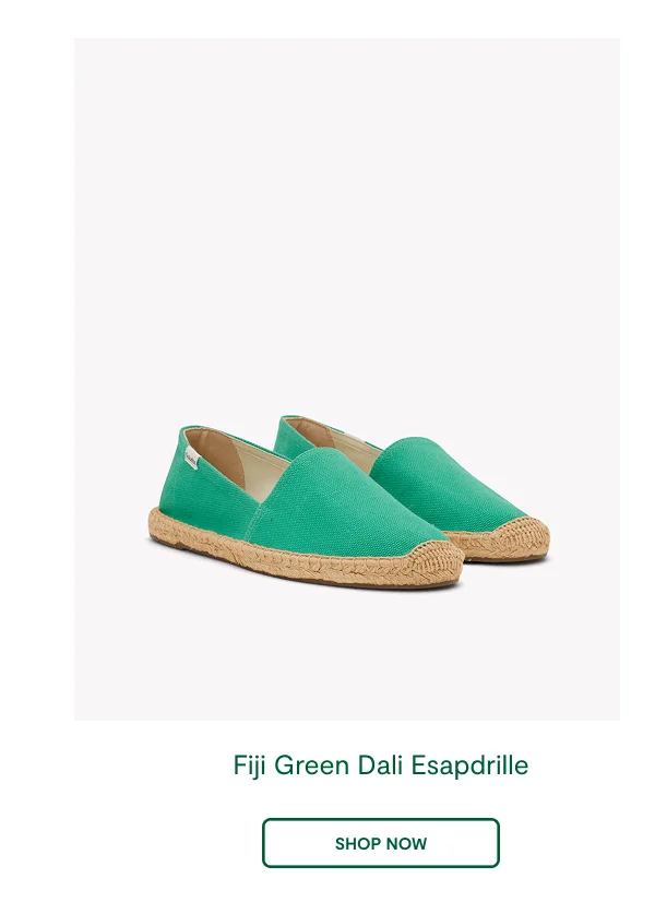 Fiji Green Dali Espadrille