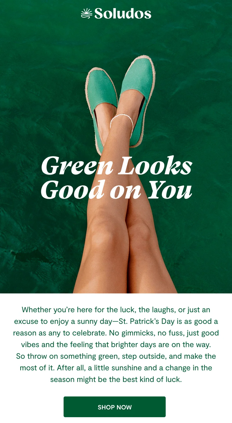 Green Looks Good On You