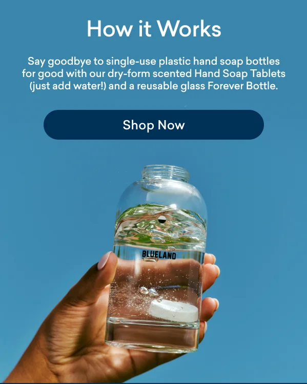 How it Works: Say goodbye to single-use plastic hand soap bottles.