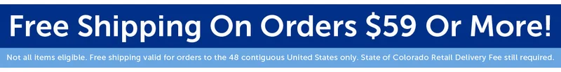 Free Shipping On Orders $59 Or More!