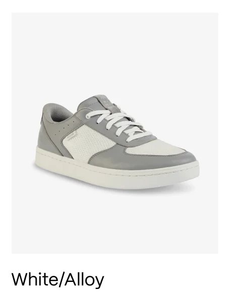 Oslo White/Alloy