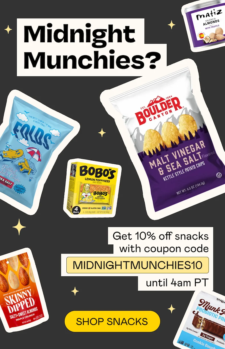 Midnight Munchies? | SHOP SNACKS
