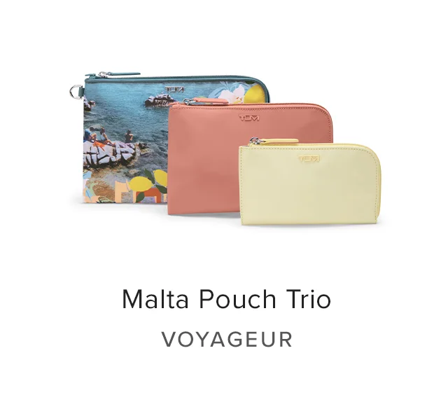 Malta Pouch Trio
