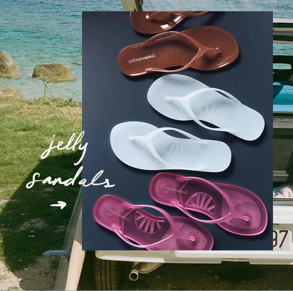 jelly sandals
