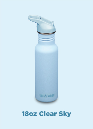 18oz Bottle - Clear Sky color