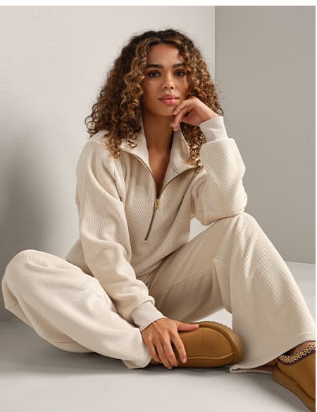 Plush 1/2 Zip