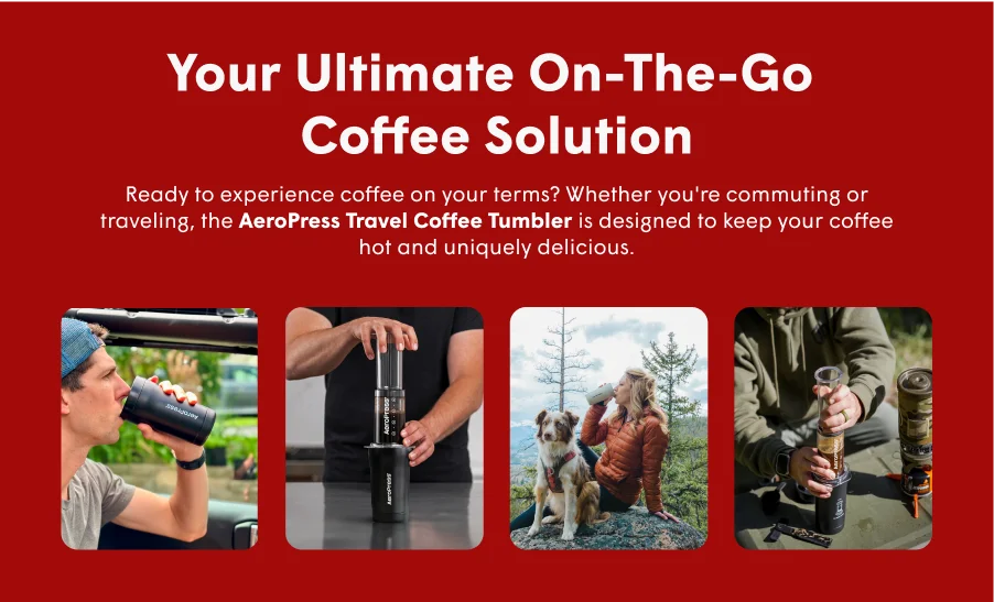 AeroPress Travel Coffee Tumbler