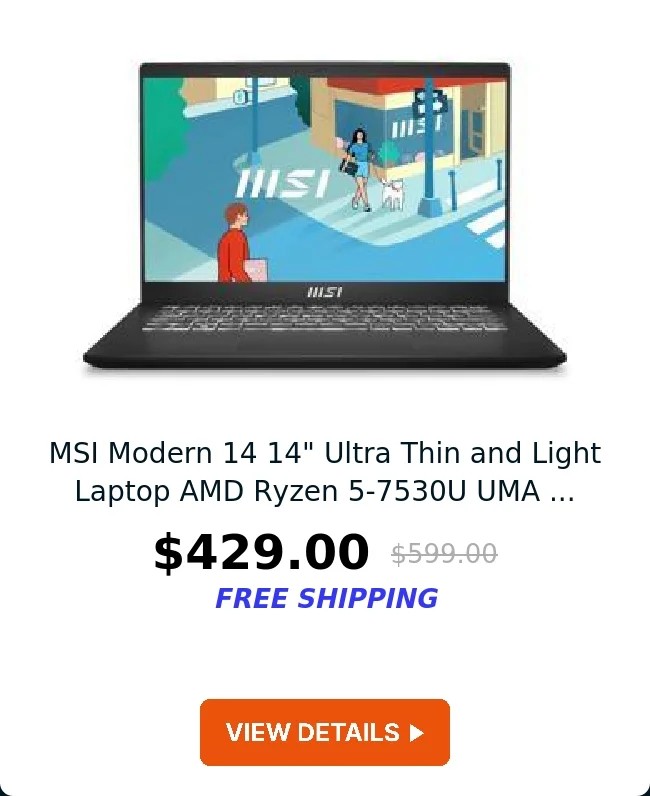 MSI Modern 14 14