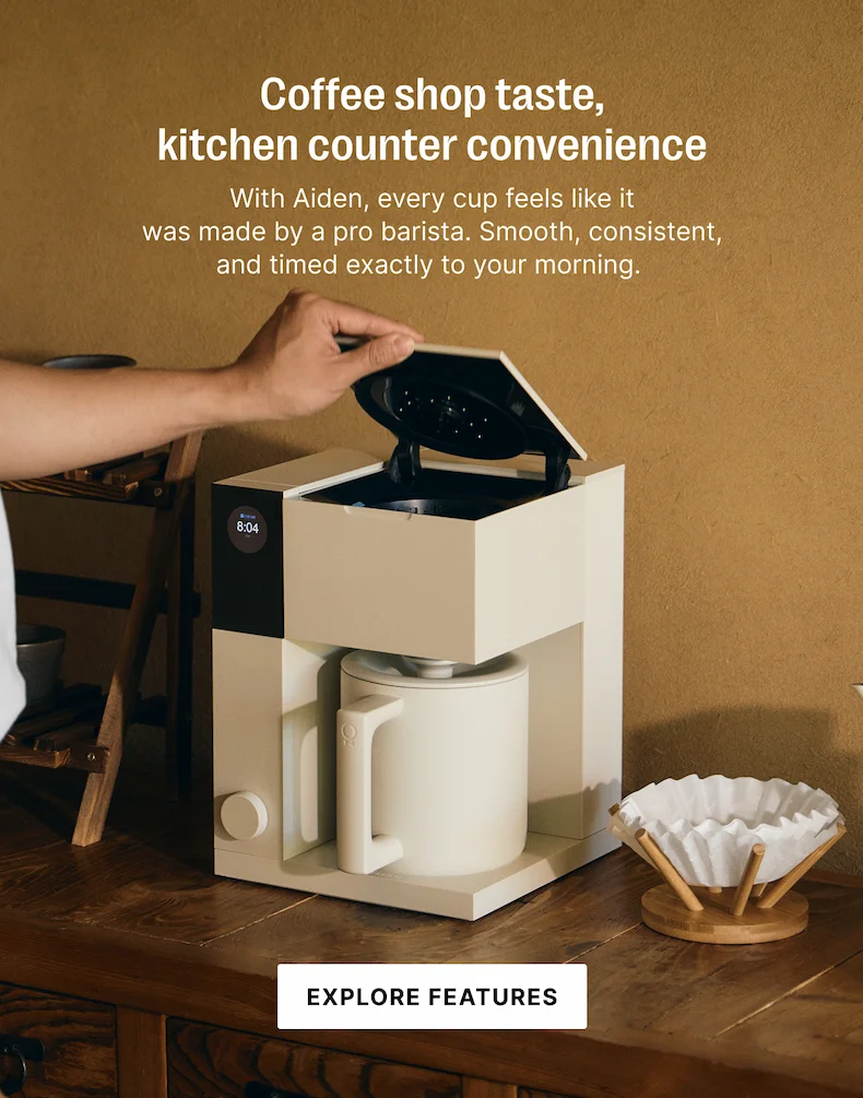 Coffee shop taste, kitchen counter convenience. Every cup feels like it was made by a pro barista.