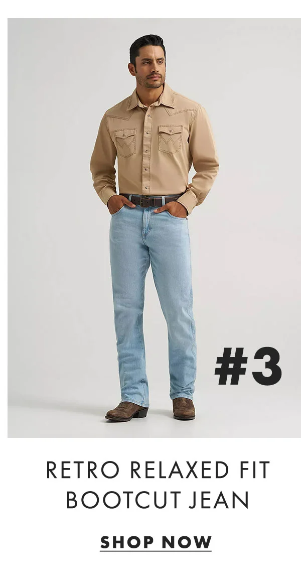 Retro Relaxed Fit Bootcut Jean