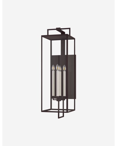 Judy Outdoor Sconce-Brown / 40"H